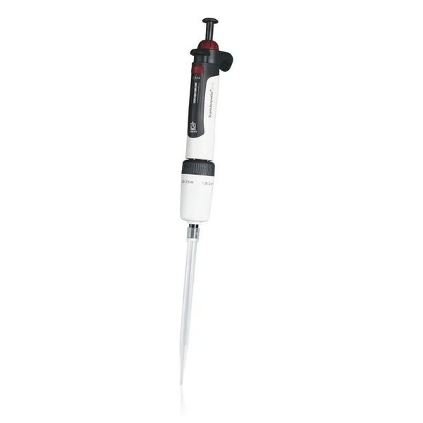 Brand GmbH & Co. KG Einkanal-Mikroliterpipette Transferpette pro, variabel, 250 - 2500 μl, D-2500, DE-M