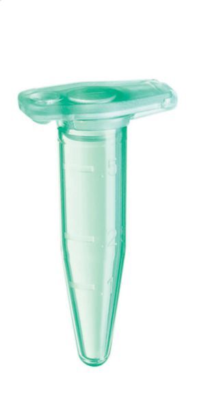 Eppendorf Röhrchen, Safe Lock, PP, 0,5 ml, grün, 500 St/Pkg