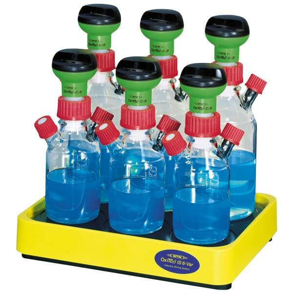WTW MF45/500 Messflasche mit 2x Anschlussstutzen