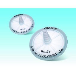 Whatman Syringe Filter, Polydisc GW, PA, 50 mm, 0.45 μm, 20 pc/PAK