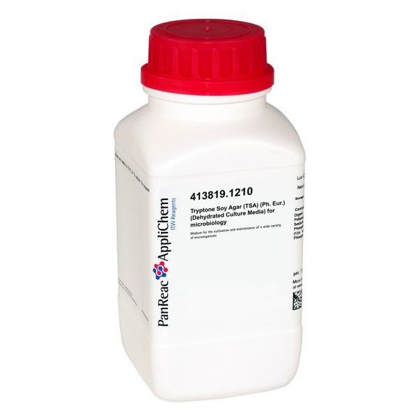 PanReac AppliChem CASO-Agar (Ph. Eur.) (Pulver) für die Mikrobiologie, 500g