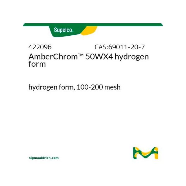 Sigma-Aldrich DOWEX 50WX4-200, Ionenaustauscher, 100 g