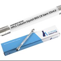 HPLC-Säule Equisil BDS C8, 120 Å, 5,0 µm, 4,6 x 33 mm, 7% Carbon, endcapped