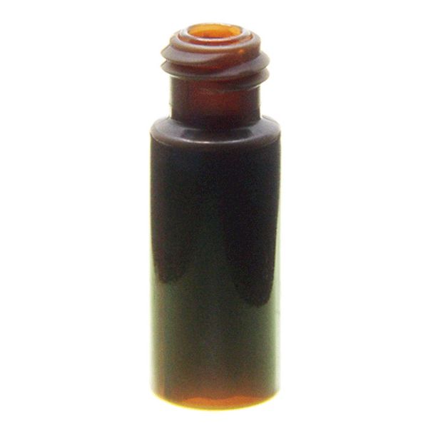Microsolv Screw Top Vials, plastic, Amber / Clear Glass Insert, 200ul Fused Insert , 9-425mm, 12x32mm OD, for use as an autosampler vial or storage 