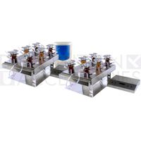 Product Image of 2x 6-Cell Manual Diffusion Test System, 7 ml Cells, Orifice 15 mm, Amber