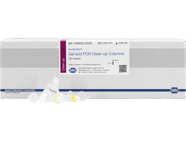 Macherey-Nagel NucleoSpin Gel and PCR Clean-up Säulen, 250 Bindungssäulen für die Gelextraktion und PCR-Reinigung