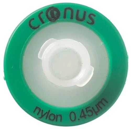 QLA Syringe Filter Cronus , Nylon, 13 mm, 0.45 μm, green, non-sterile, 100 pc/PAK