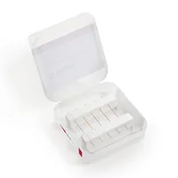 Product Image of Nanospray-Emitter, konische Spitze, FS, distal beschichtet, 360 µm AD x 10 µm ID, 50 mm, Winkel 13°, 5 St/Pkg