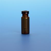 Product Image of 300 µl Amber Interlocked Vial with Insert Snap Seal, 12x32 mm 11 mm Crimp [Patented], 100 pc/PAK