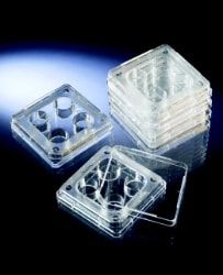 Nunc Thermo Scientific 4 Well Multischalen, Zellkulturen, Deckel, steril, CE-gekennzeichnet, geeignet für IVF 4 W, 120 St/Pkg