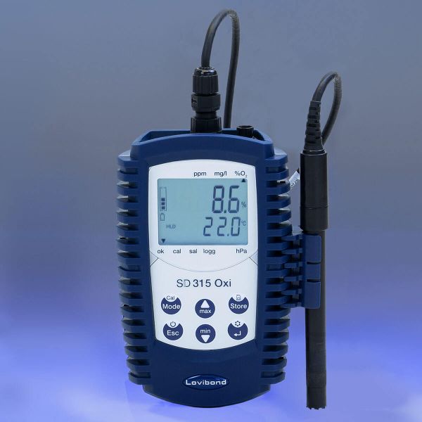 Aqualytic (Lovibond) Sensodirect SD315 Oxi hand-held meter Set 2 oxygen sensor with 10 meter cable