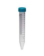PerkinElmer 15 ml abgestufte konische untere sterile Röhrchen mit blaugrünen flachen Kappen, 500 St/Pkg