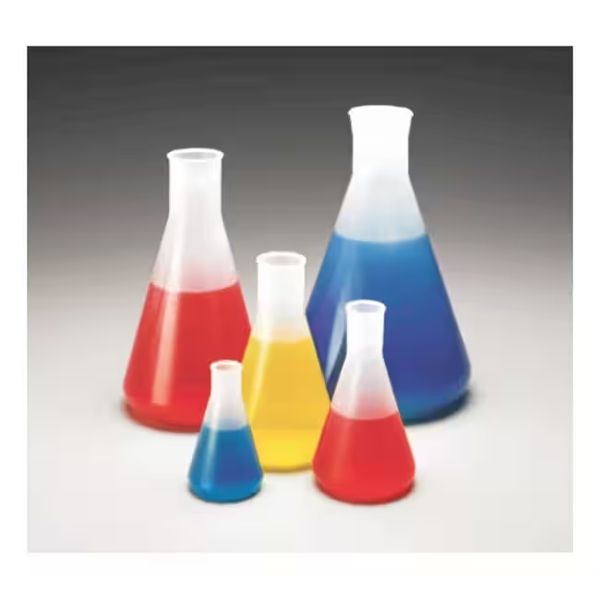 Nalgene Thermo Scientific Erlenmeyerkolben, PPCO, 250 ml , ohne Verschluss, 6 St/Pkg