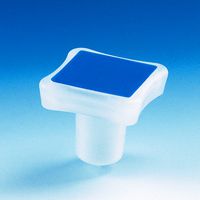 Kegelschliffstopfen, PP, NS 12/21,4-kant, hohl, mit Dichtringen, 10 St/Pkg