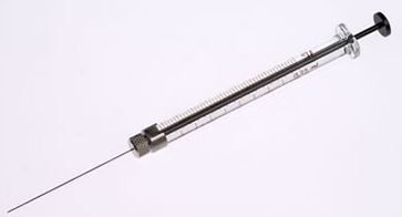 Hamilton 250 μl, Model 1725 RN-L Waters U6K Syringe, 25s gauge, 50 mm, point style 3