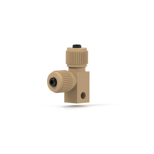 Upchurch Scientific MicroElbow Assembly with Mounting Hole, 1pc/PAK