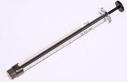 Hamilton 250 μl, Modell 1725 RN Spritze, ohne Nadel, max. Druck 500 psig (34.5 bar), max. Temperatur 50°C/122°F