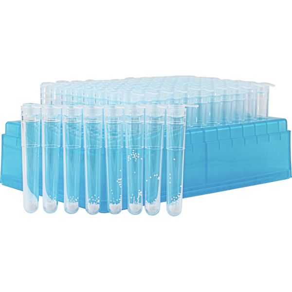 Macherey-Nagel MN 96 Bead Plate Type A Set, bestehend aus 1 Rack, 12 Streifen mit je 8 Röhrchen