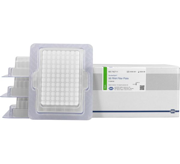 Macherey-Nagel NucleoSpin RNA Filter Plates, 4 x 96-Well-Platten für die Filtration von Zell- und Gewebehomogenaten