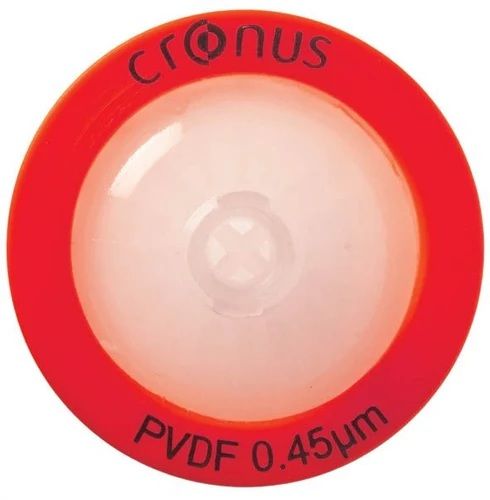 QLA Spritzenvorsatzfilter Cronus , PVDF, 25 mm, 0,45 μm, rot, nicht steril, 1000 St/Pkg