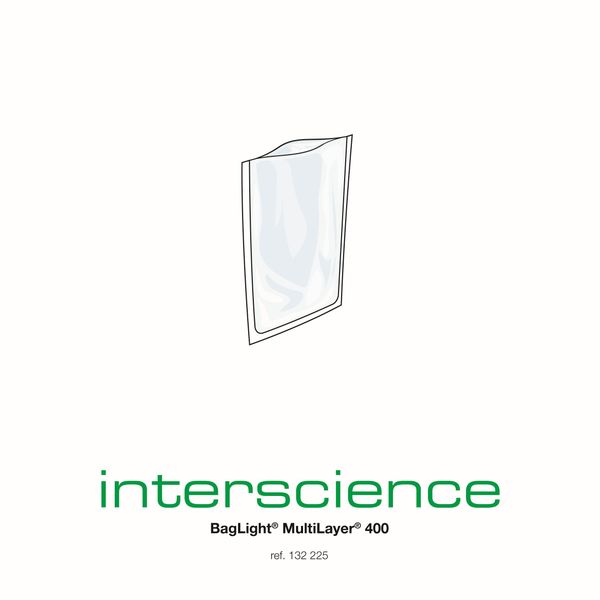 Interscience Filterbeutel BagLight 400 Multilayer, 400ml, 190 x 300 mm, 20 x 25 St/Pkg