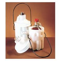 Product Image of Safety bottle carrier, LPDE, clear PC cap, for a bottle of 4000 ml, 6 pc/PAK