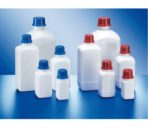 Kautex Enghals-Chemikalienflasche, HDPE 2500 ml, weiß, ohne Verschluss, 27 St/Pkg, alte Nr.: KA31082553