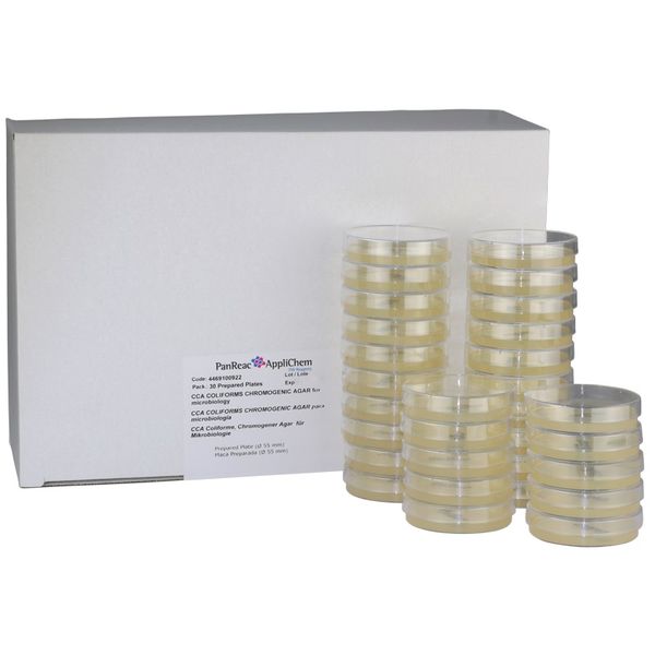 PanReac AppliChem CASOR-Agar (Ph. Eur.) (Abklatschplatte) für die Mikrobiologie, 30dishes