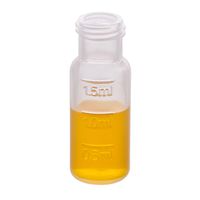 Product Image of Screw Top Vials, Plastic. Translucent, 2ml, 9-425mm, 12x32mm OD, for use as an autosampler vial, MicroSolv Brand, 100pc/PAK