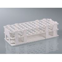 Product Image of Reagenzglasgestell, PP, weiß, für 60 Gläser bis Ø 16 mm