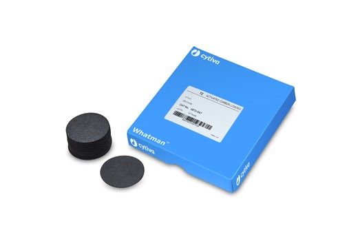 Whatman Aktivkohle-Luftfilter, rund, Grade 72, 50 mm, 100 St/Pkg