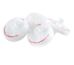Pall Corporation Spritzenvorsatzfilter Acrodisc PSF, PVDF, 25 mm, 0.45 μm, Luer-Lock innen/Luer-Slip außen, 50 St/Pkg