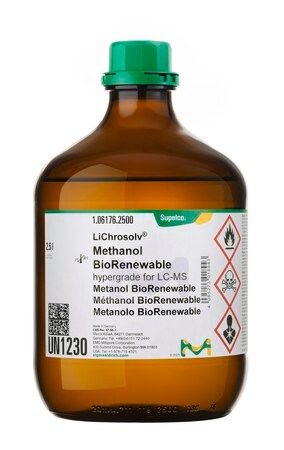 Merck Methanol BioRenewable, hypergrade für LC-MS LiChrosolv, 2,5 L