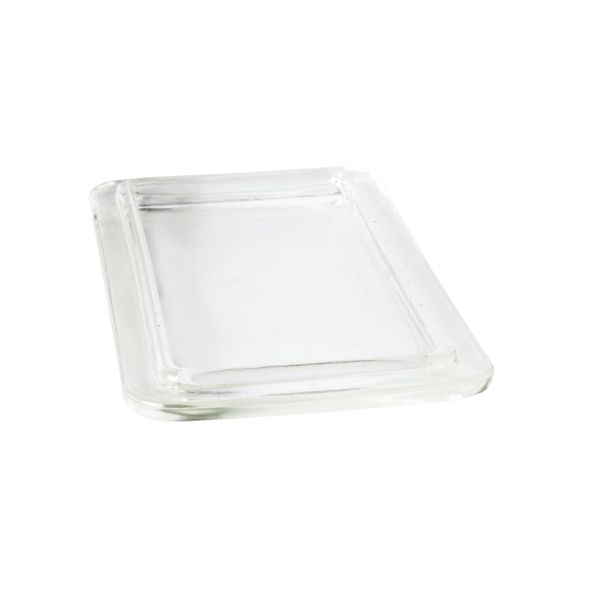 DWK Wheaton Staining box lid for 50 slides, clear AR-glass, 3 pc/PAK