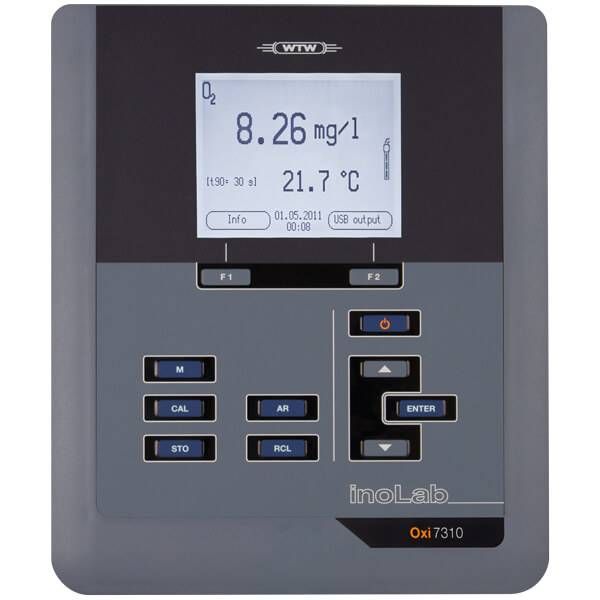 WTW inoLab Oxi 7310P Gelöst-Sauerstoff Labormessgerät mit eingebautem Drucker