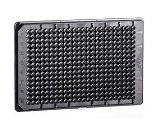 Greiner Bio-One UV Star Mikroplatte, 384 Well, COC, Small Volume, LoBase, μclear , schwarz, 8 x 10 St/Pkg
