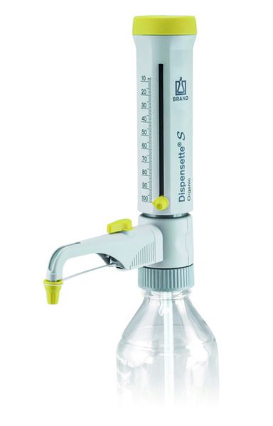 Brand GmbH & Co. KG Dispensette S Organic, Analog, DE-M, 10 - 100 ml, with recirculation valve