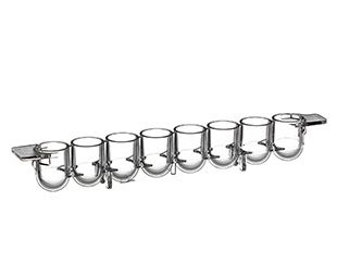 Greiner Bio-One Streifen, 1xU8, U-Boden, Medium Binding, 400 St/Pkg