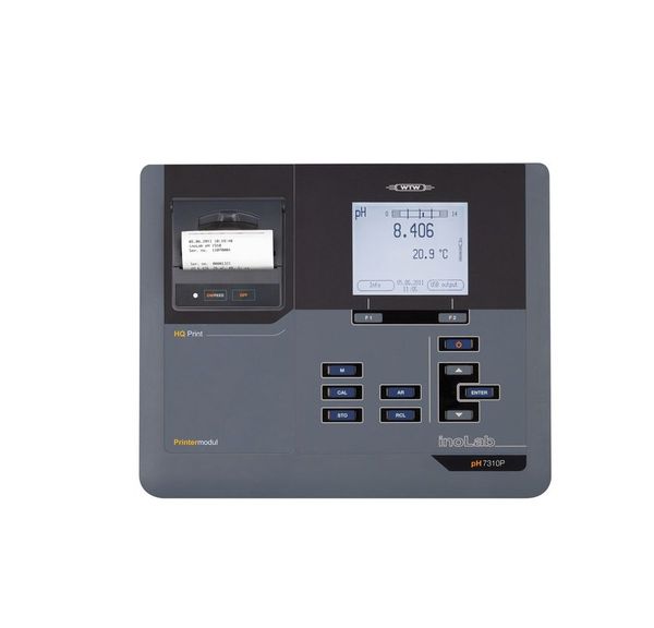 WTW inoLab pH 7310P pH/mV benchtop meter (DIN) with integrated printer
