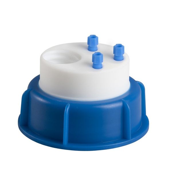 SCAT SafetyWasteCap, S50, für Platzsparkanister, 3x 3,2 mm AD + Anschluss für Abluftfilter