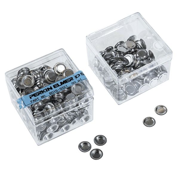 PerkinElmer Aluminiumpfannen und-abdeckungen- 50 μl, für die Pyris 1 Autosampler, DSC 7 RS und DSC-4 RS, jeweils 400/Set