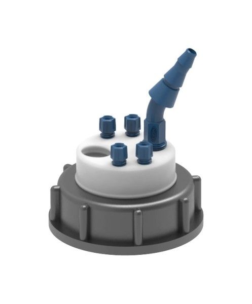SCAT Safety Waste Cap, S55, inklusive Fittinge und Olive