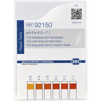 Product Image of Indikatorstäbchen pH-Fix pH 6,0-7,7, farbfixiert, nicht blutend (100 Teststreifen)