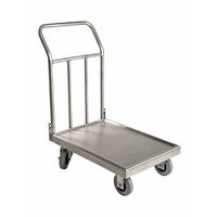 Product Image of Laboratory cart 4, 18/10 steel, fix, LxWxH=1000x650x850mm