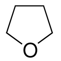 Product Image of Tetrahydrofuran, ≥ 99,9%, ACS Reagenz, Ph.Eur, stabilisiert m 250 ppm BHT, Glasflasche, 6 x 1 L