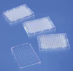 Boettger Mikroplatte 96 F-Well, PS, 405 μl, standard hygienisch, 100 St/Pkg