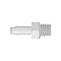 Product Image of Adapter, PP, 1/4 -28thread to 1/8 barbed