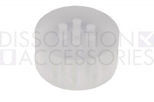 Dissolution Accessories Geriffelte Kunststoffscheiben für 3-Röhrchen-Korb, USP, Electrolab, 3 St/Pkg