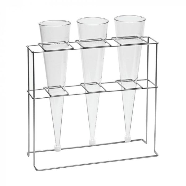 DWK Wheaton Frame for Imhoff funnel, 4 places