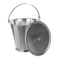 Product Image of Bucket with base ring, grad. 15 l Bucket with base ring, grad. 15 l